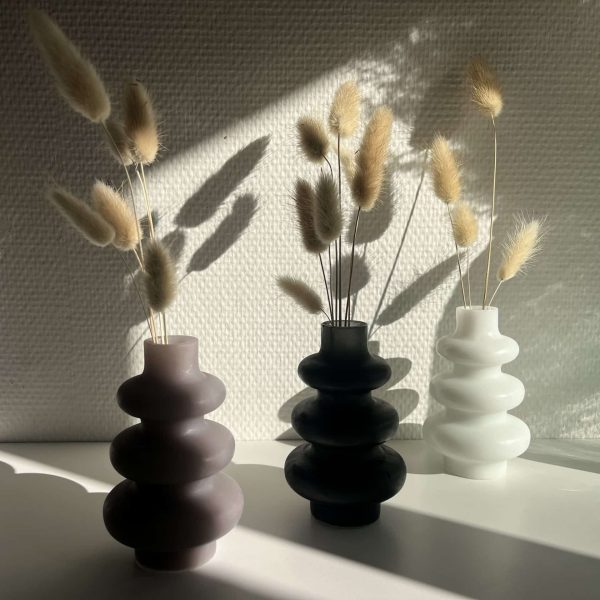 vase pampas - boutique de décoration personnalisée en résine