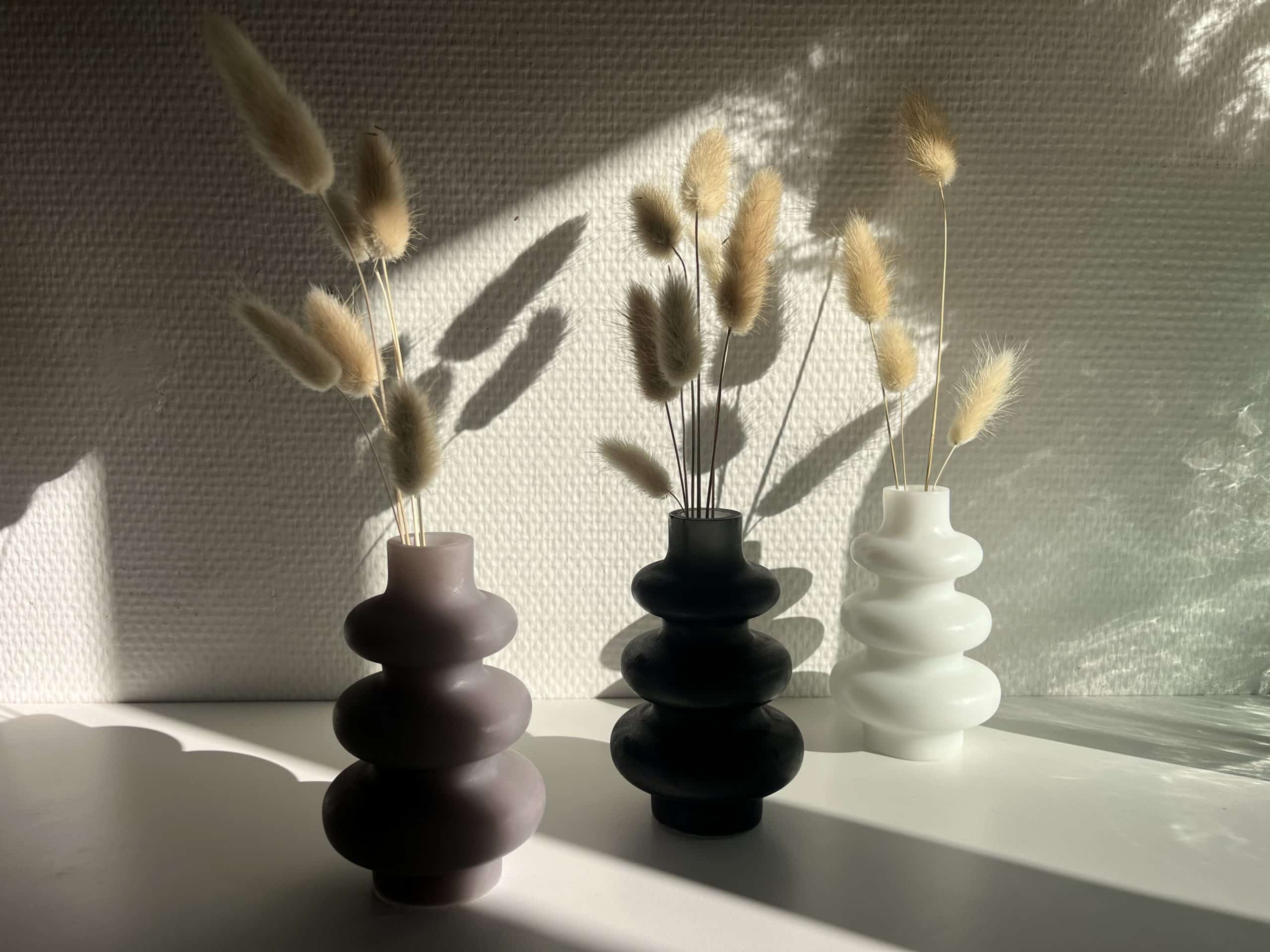 vase pampas - boutique de décoration personnalisée en résine