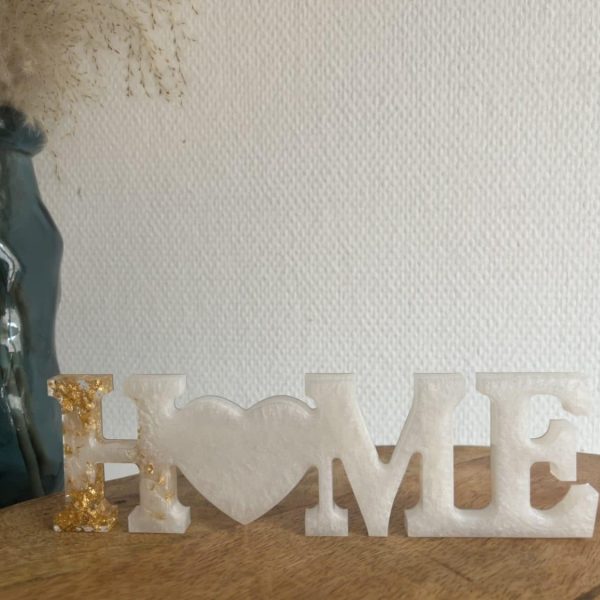 Home en résine